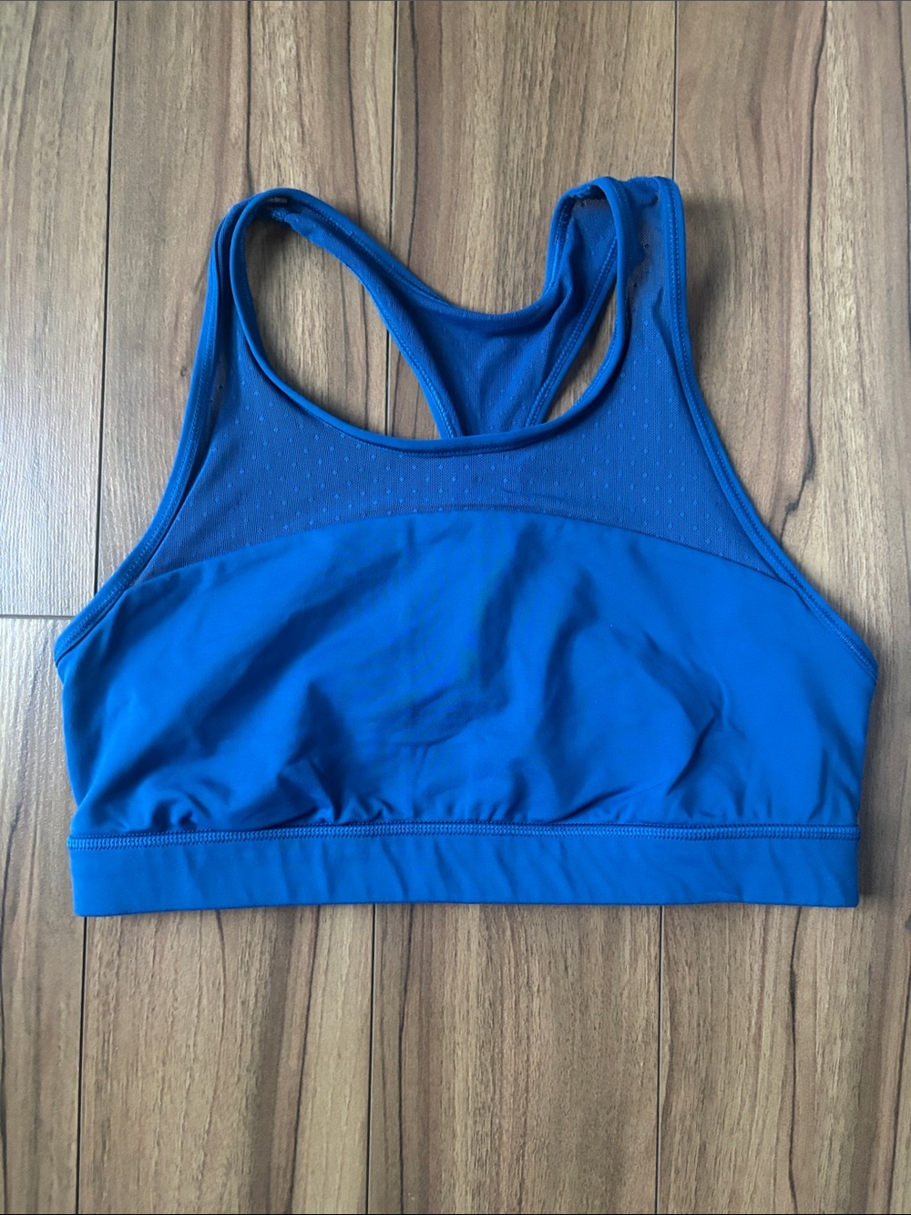 lululemon athletica Blue Racerback Sports Bra
